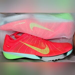 Nike Air Zoom Victory 2 Bright Crimson/Lime Blast Sz 8.5 Men NIB